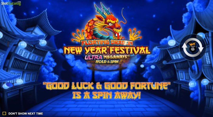 Floating Dragon New Year Festival jackpot