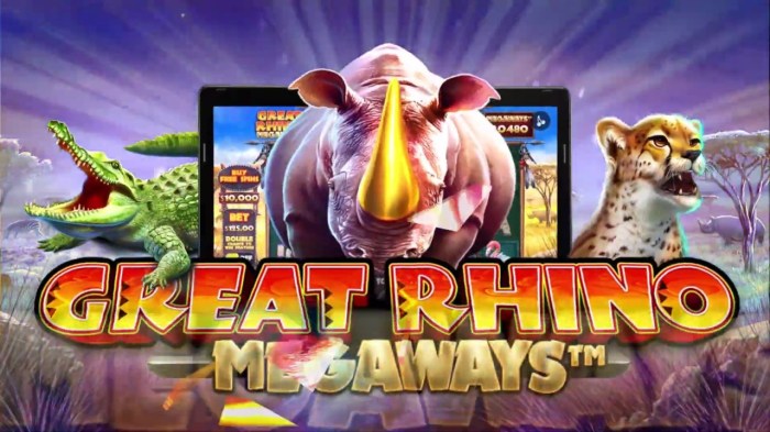 Rahasia Menang Besar di Slot Great Rhino