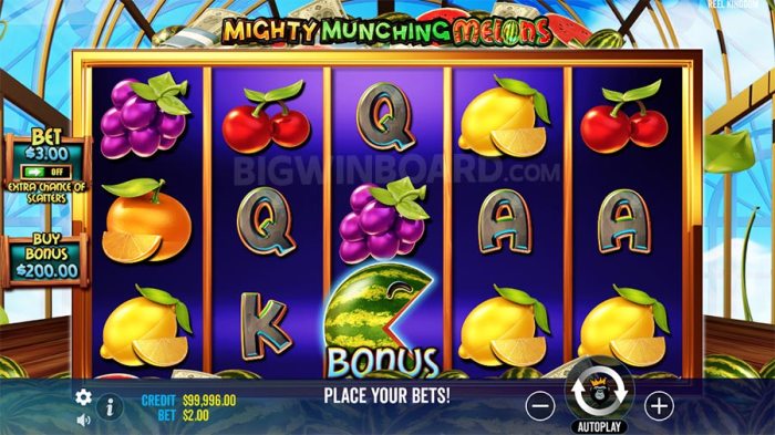 Panduan Slot Online Gacor Mighty Munching Melons